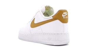 NIKE (WMNS) AIR FORCE 1 '07 NEXT NATURE WHITE/GOLD SUEDE/WHITE 2