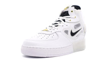 画像をギャラリービューアに読み込む, NIKE AIR FORCE 1 MID REACT WHITE/BLACK/YELLOW OCHRE/METALLIC GOLD 1