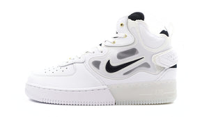 NIKE AIR FORCE 1 MID REACT WHITE/BLACK/YELLOW OCHRE/METALLIC GOLD 3