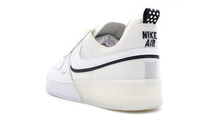 NIKE AIR FORCE 1 REACT WHITE/WHITE/SAIL/BLACK/METALLIC GOLD 2