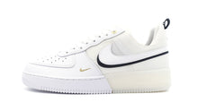 画像をギャラリービューアに読み込む, NIKE AIR FORCE 1 REACT WHITE/WHITE/SAIL/BLACK/METALLIC GOLD 3