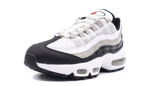 NIKE (WMNS) AIR MAX 95 WHITE/BLACK/LIGHT IRON ORE/UNIVERSITY RED 1