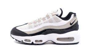 NIKE (WMNS) AIR MAX 95 WHITE/BLACK/LIGHT IRON ORE/UNIVERSITY RED 3