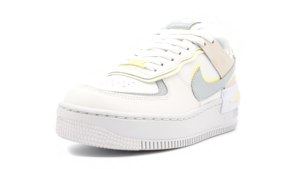 NIKE (WMNS) AIR FORCE 1 SHADOW SAIL/LIGHT SILVER/CITRON TINT 1