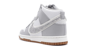 NIKE DUNK HIGH RETRO UNIVERSITY "CHENILLE SWOOSH" LIGHT SMOKE GREY/PHOTON DUST/LIGHT SMOKE GREY 2