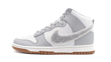 画像をギャラリービューアに読み込む, NIKE DUNK HIGH RETRO UNIVERSITY &quot;CHENILLE SWOOSH&quot; LIGHT SMOKE GREY/PHOTON DUST/LIGHT SMOKE GREY 3