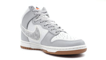 画像をギャラリービューアに読み込む, NIKE DUNK HIGH RETRO UNIVERSITY &quot;CHENILLE SWOOSH&quot; LIGHT SMOKE GREY/PHOTON DUST/LIGHT SMOKE GREY 5