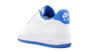 NIKE AIR FORCE 1 '07 WHITE/WHITE/LIGHT PHOTO BLUE 2