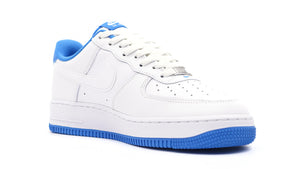 NIKE AIR FORCE 1 '07 WHITE/WHITE/LIGHT PHOTO BLUE 5