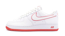 画像をギャラリービューアに読み込む, NIKE AIR FORCE 1 &#39;07 WHITE/WHITE/PICANTE RED 3