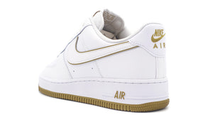 NIKE AIR FORCE 1 '07 WHITE/WHITE/BRONZINE 2