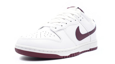 NIKE DUNK LOW RETRO WHITE/NIGHT MAROON/WHITE 1