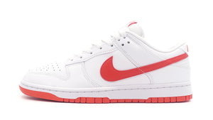 NIKE DUNK LOW RETRO WHITE/PICANTE RED 3