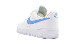 NIKE (WMNS) AIR FORCE 1 '07 NEXT NATURE WHITE/UNIVERSITY BLUE/WHITE/VOLT 2