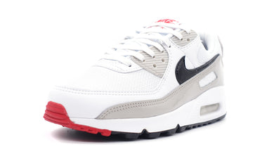 NIKE (WMNS) AIR MAX 90 WHITE/BLACK/LIGHT IRON ORE/UNIVERSITY RED 1