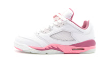 画像をギャラリービューアに読み込む, JORDAN BRAND AIR JORDAN 5 RETRO GS &quot;CORAL CHALK&quot; &quot;MICHAEL JORDAN&quot; WHITE/CORAL CHALK/DESERT BERRY/BLACK 3