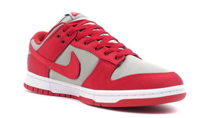 NIKE (WMNS) DUNK LOW ESS SNKR "UNLV SATIN" MEDIUM GREY/VARSITY RED/WHITE 5