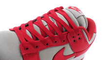 画像をギャラリービューアに読み込む, NIKE (WMNS) DUNK LOW ESS SNKR &quot;UNLV SATIN&quot; MEDIUM GREY/VARSITY RED/WHITE 6