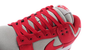 NIKE (WMNS) DUNK LOW ESS SNKR "UNLV SATIN" MEDIUM GREY/VARSITY RED/WHITE 6