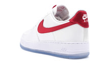 画像をギャラリービューアに読み込む, NIKE (WMNS) AIR FORCE 1 &#39;07 ESS SNKR &quot;SATIN&quot; WHITE/VARSITY RED 2