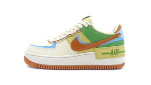 NIKE (WMNS) AIR FORCE 1 SHADOW COCONUT MILK/MONARCH/AQUARIUS BLUE 3