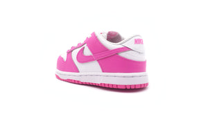 NIKE DUNK LOW TD WHITE/LASER FUCHSIA 2