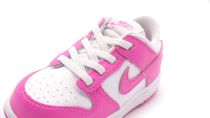 NIKE DUNK LOW TD WHITE/LASER FUCHSIA 6