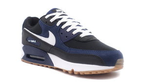 NIKE AIR MAX 90 MIDNIGHT NAVY/WHITE/BLACK/GUM MED BROWN 5