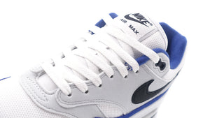 NIKE AIR MAX 1 WHITE/BLACK/DEEP ROYAL BLUE 6