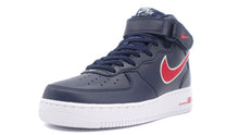 画像をギャラリービューアに読み込む, NIKE (WMNS) AIR FORCE 1 &#39;07 MID &quot;HOUSTON COMETS FOUR-PEAT&quot; OBSIDIAN/UNIVERSITY RED/WHITE/WOLF GREY 1