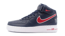 画像をギャラリービューアに読み込む, NIKE (WMNS) AIR FORCE 1 &#39;07 MID &quot;HOUSTON COMETS FOUR-PEAT&quot; OBSIDIAN/UNIVERSITY RED/WHITE/WOLF GREY 3