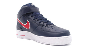 NIKE (WMNS) AIR FORCE 1 '07 MID "HOUSTON COMETS FOUR-PEAT" OBSIDIAN/UNIVERSITY RED/WHITE/WOLF GREY 5