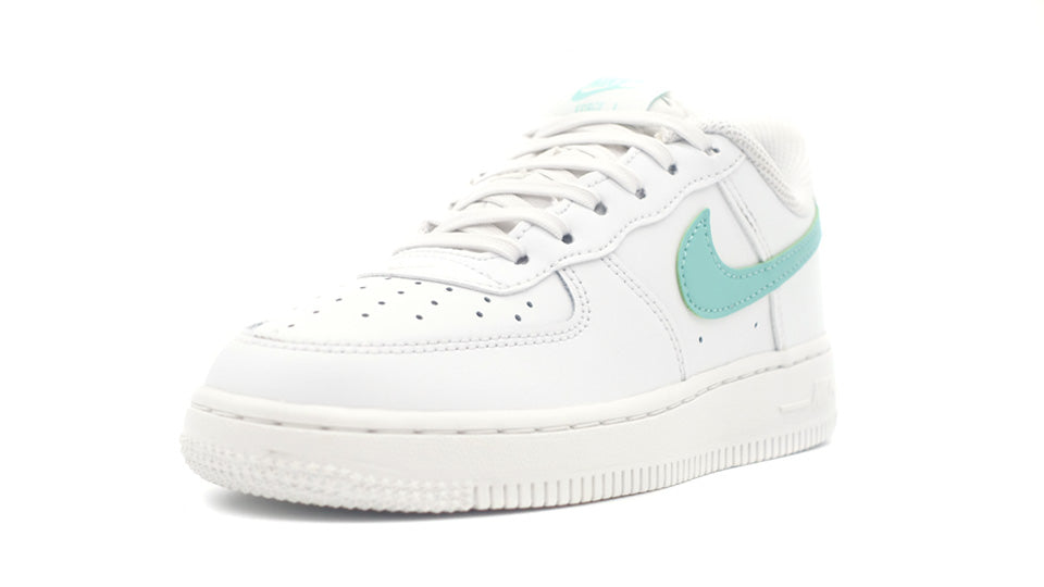 NIKE FORCE 1 PS SUMMIT WHITE/EMERALD RISE 1