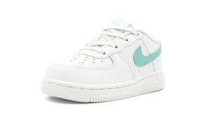 NIKE FORCE 1 LE TD SUMMIT WHITE/EMERALD RISE 1