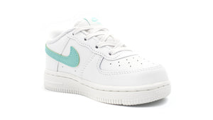 NIKE FORCE 1 LE TD SUMMIT WHITE/EMERALD RISE 5