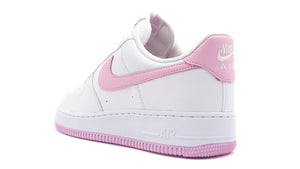 NIKE AIR FORCE 1 '07 WHITE/PINK RISE/WHITE 2