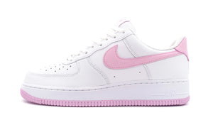 NIKE AIR FORCE 1 '07 WHITE/PINK RISE/WHITE 3