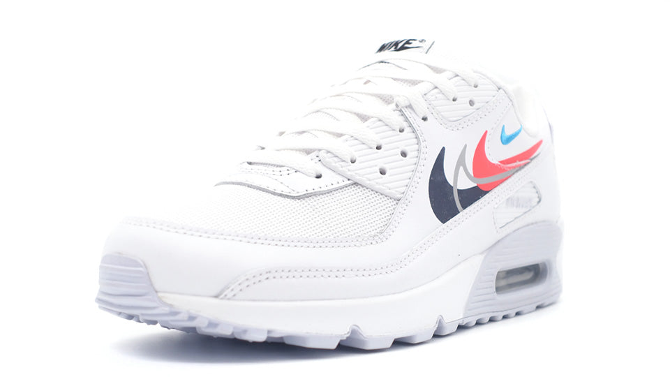 NIKE AIR MAX 90 WHITE/MIDNIGHT NAVY/BRIGHT CRIMSON 1