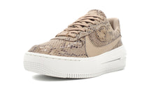 画像をギャラリービューアに読み込む, NIKE (WMNS) AIR FORCE 1 PLT.AF.ORM LV8 &quot;SNAKESKIN&quot; HEMP/HEMP/SAIL 1