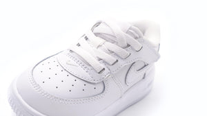 NIKE FORCE 1 LOW EASY ON TD WHITE/WHITE/WHITE 6