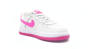 NIKE FORCE 1 LOW EASY ON PS WHITE/LASER FUCHSIA 5