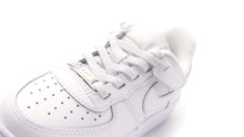 画像をギャラリービューアに読み込む, NIKE FORCE 1 LOW EASY ON PS WHITE/WHITE/WHITE 6