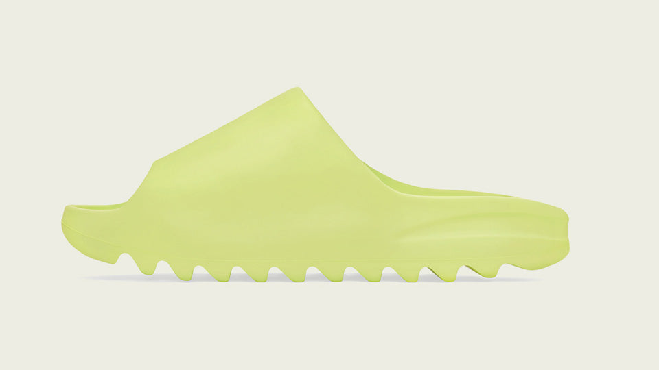 ADIDAS YEEZY SLIDE Glow Green 29.5cm - www.fourthquadrant.in