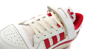 adidas FORUM 84 LOW CLOUD WHITE/TEAM POWER RED/CREAM WHITE – mita sneakers