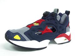 Reebok INSTA PUMP FURY 「WHIZ LIMITED x mita sneakers」　GRY/NVY/RED/YEL