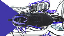 画像をギャラリービューアに読み込む, LIMITED EDITION for KAZOKU MIZUNO MONDO CONTOROL &quot;PURPLE SYRUP&quot; &quot;mita sneakers&quot;　BLK/PPL/GRY/WHT11