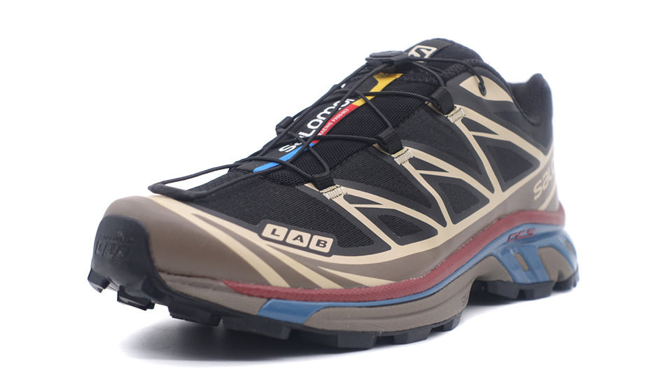 SALOMON XT-6 BLACK/FALCON/COW HIDE 1