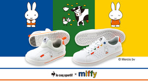 le coq sportif LA ROLAND F MF "miffy" WHITE/ORANGE 7