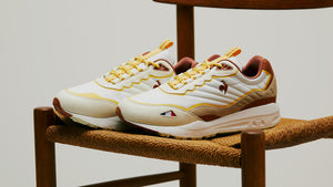 le coq sportif CRETE LCS R 700 Z1 "FRENCH COUNTRYSIDE" WHITE/BEIGE 8