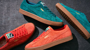 Puma SUEDE VTG HAIRY SUEDE BURNT RED/GUM 7